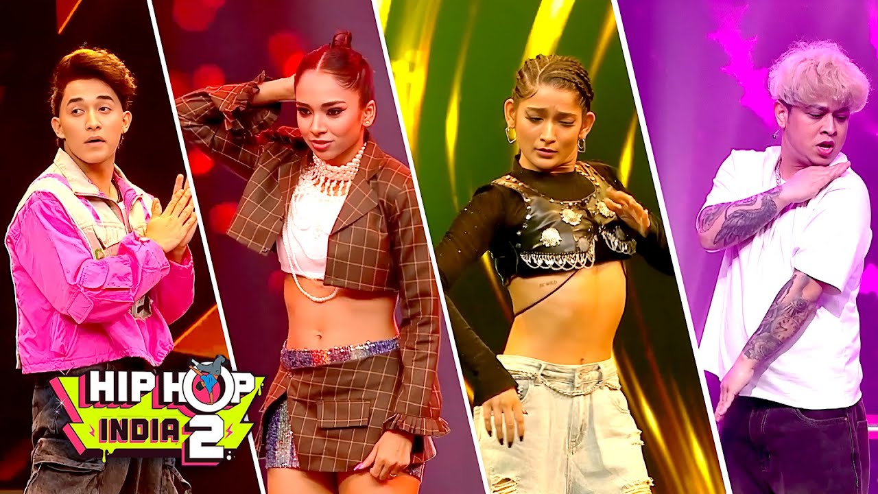 Aakash Thapa और Vartika के साथ आये  Challengers! | Hip Hop India S2 | Remo D'Souza | Malaika Arora