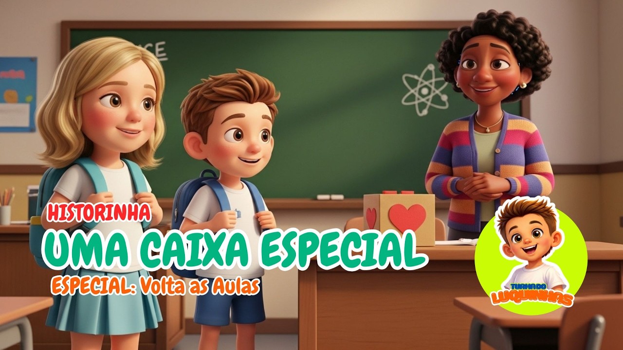 UMA CAIXA MUITO MISTERIOSA - Turma do Luquinhas!