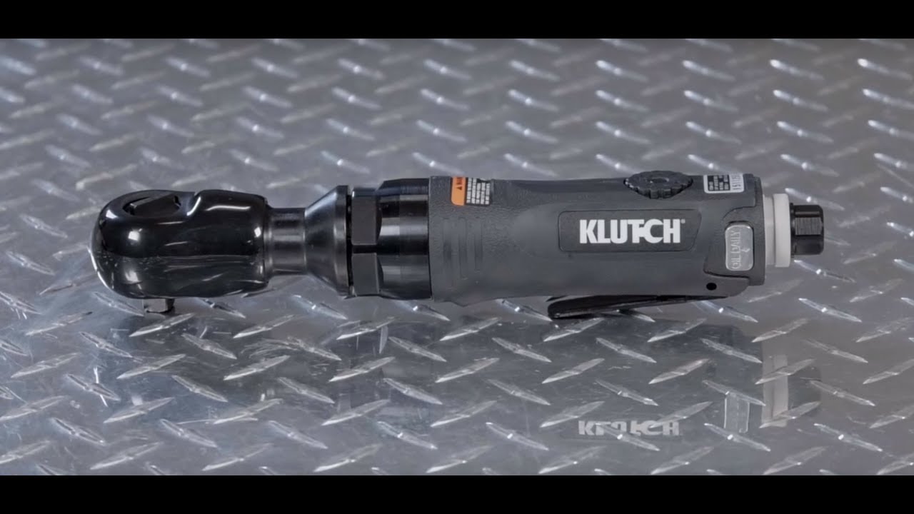 Klutch Air Ratchet Wrench - 1/2in. Drive, 60 Ft.-Lbs. Torque, 150 RPM
