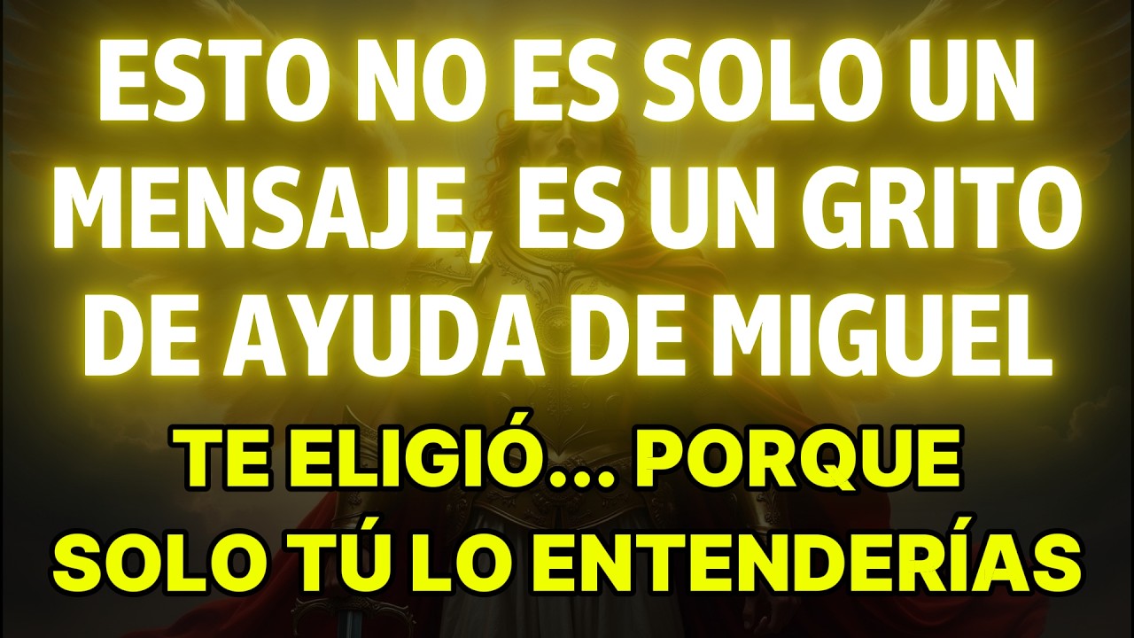 👉 Esto No Es Solo Un Mensaje, Es Un Grito De Ayuda De Miguel. Te Eligió Porque Solo Tú Podías…