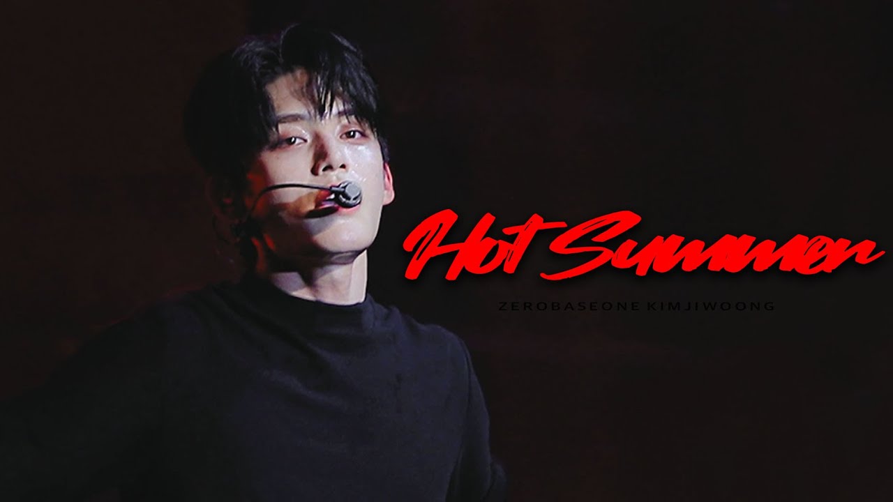 [4K] 230815 ZEROBASEONE KIMJIWOONG 제로베이스원 김지웅 Hot Summer 직캠 / @2023 FAN-CON