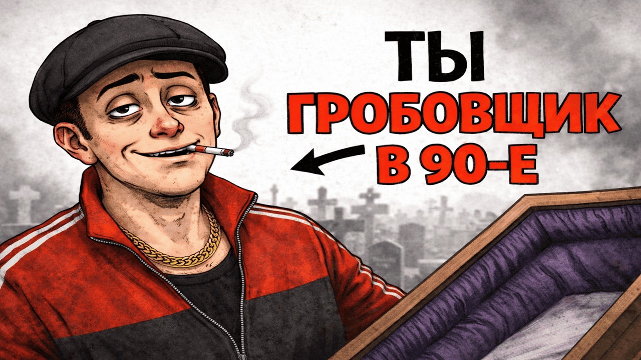 Ты - ГРОБОВЩИК В 90-Е (И ЭТО ВСЯ ТВОЯ ЖИЗНЬ)