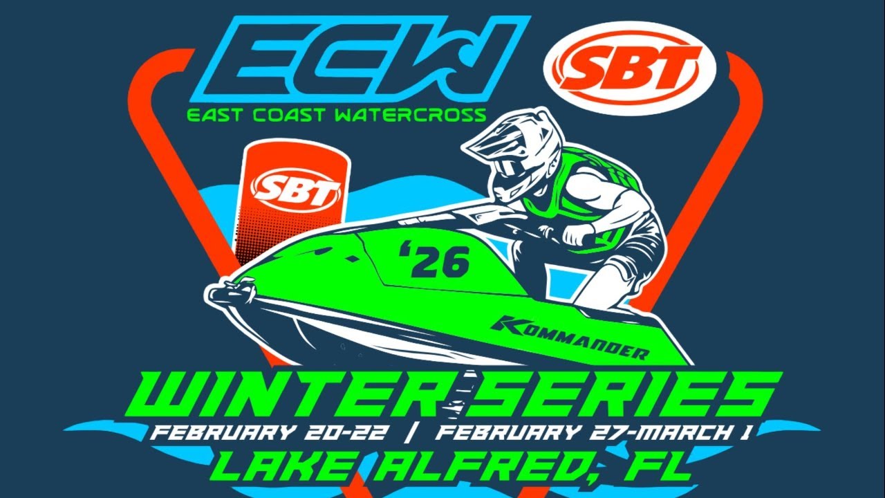 East Coast Watercross Winter Series Live from Lake Alfred Florida