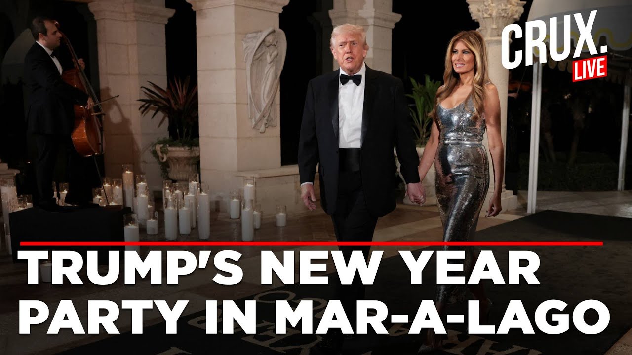 LIVE | Trump Rings In The New Year With Grand Party In Mar-a-Lago, Netanyahu Joins Celebrations