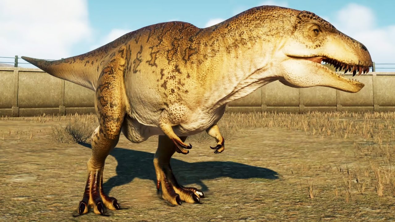 Jurassic World Evolution 2 - Acrocanthosaurus Gameplay (PS5 UHD) [4K60FPS]