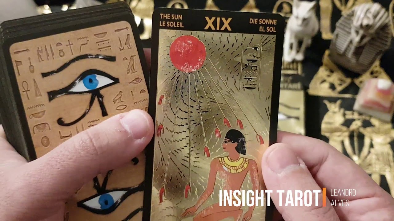 Unboxing NEFERTARI Tarot (Resenha em Português)