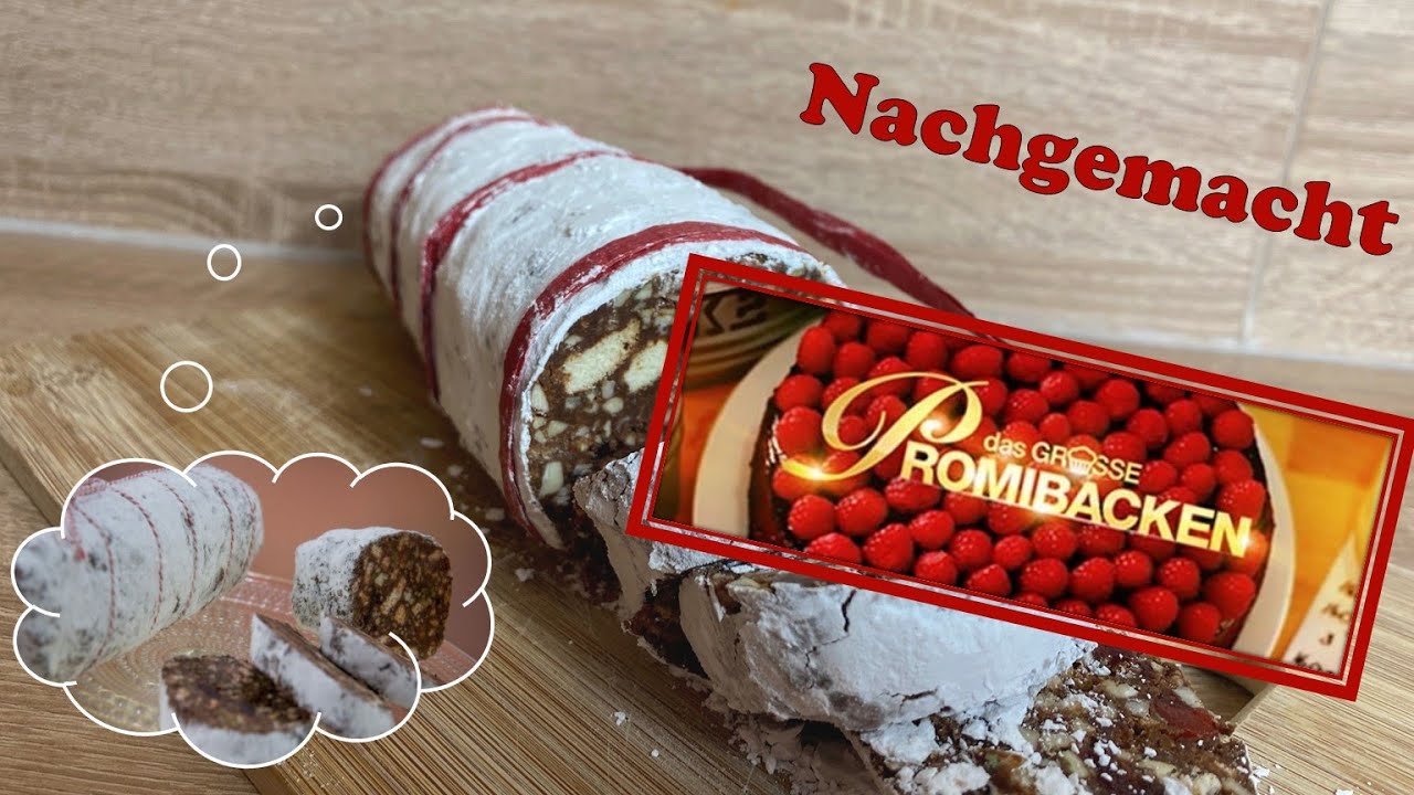Ich backe die technische Pr&uuml;fung - Schokosalami | Das grosse Promibacken | Das grosse Backen