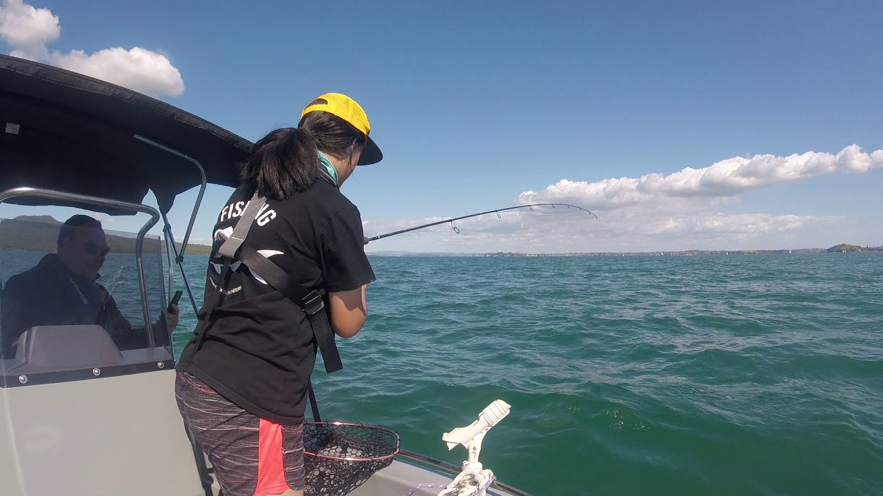 Smartwave 4200 First Fish on new boat