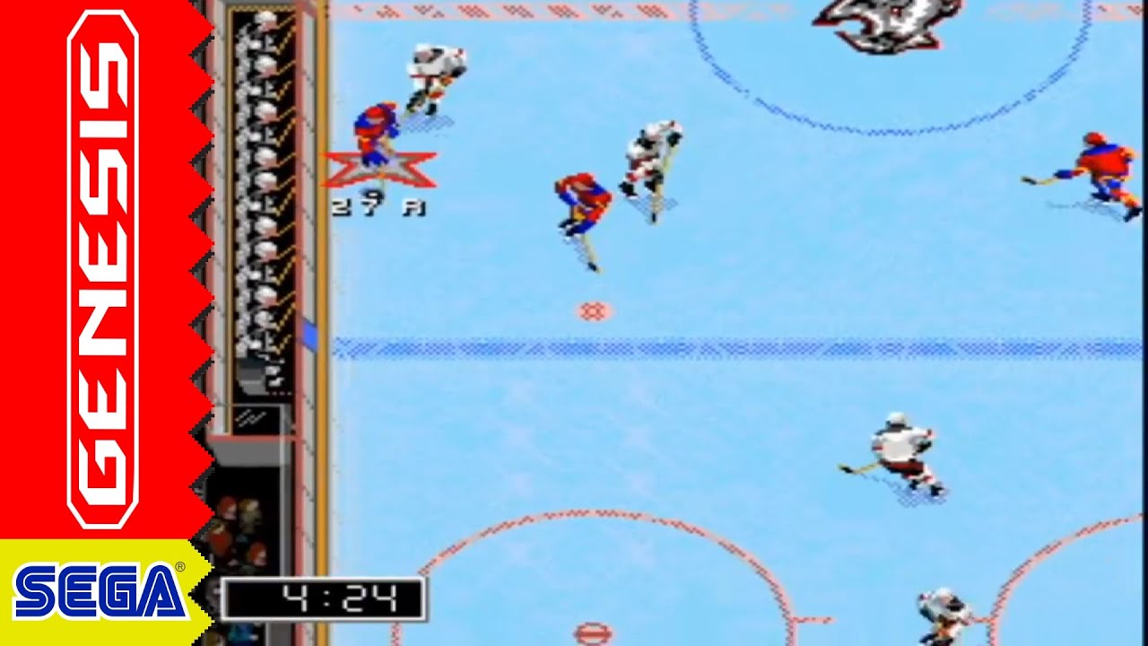 NHL Hockey`97 (Sega Genesis) - Longplay