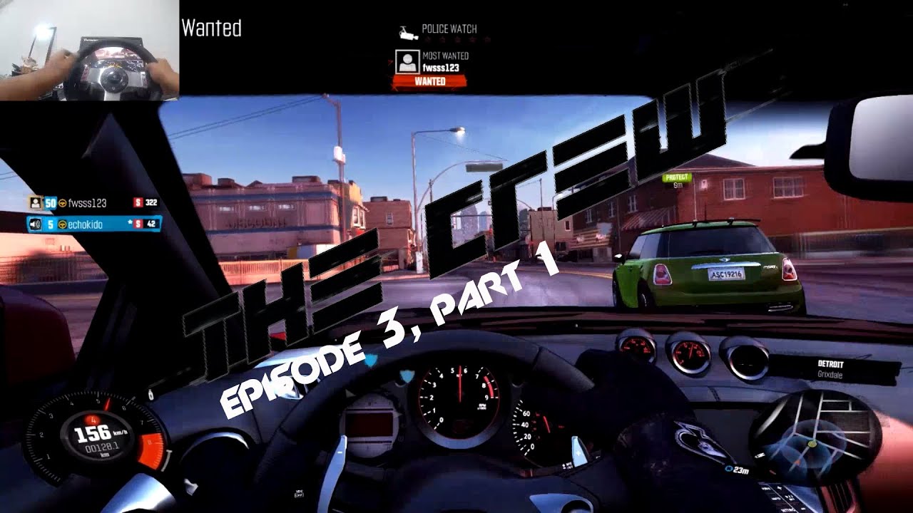 Ayo Main (Let's Play) The Crew indonesia ep 3 part 1 G27 Wheel Cam