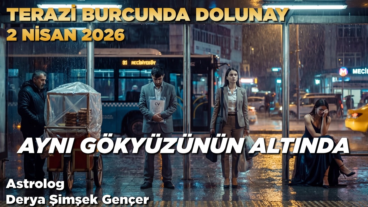 2 Nisan 2026 / Terazi Burcunda Dolunay / Aynı G&ouml;ky&uuml;z&uuml;n&uuml;n Altında