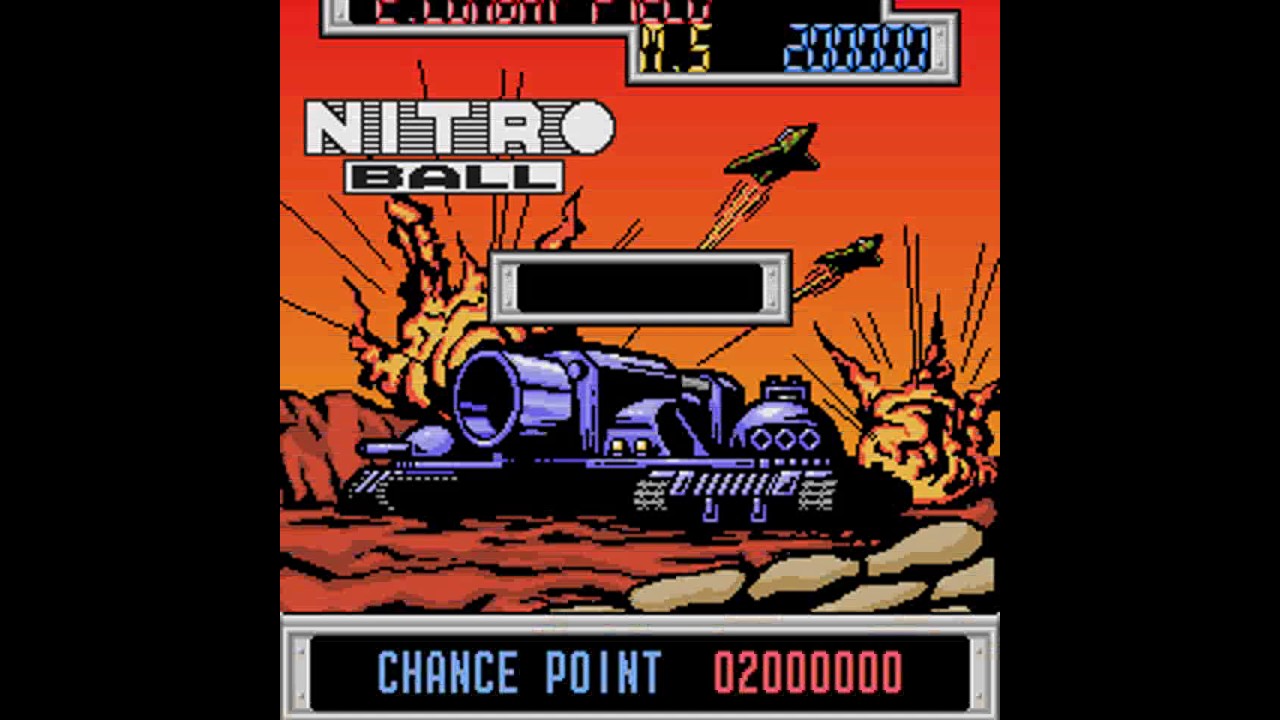 Nitro Ball (MAME) 1CC - 11,820,270 - part 1/2 (stage 1 to 3)