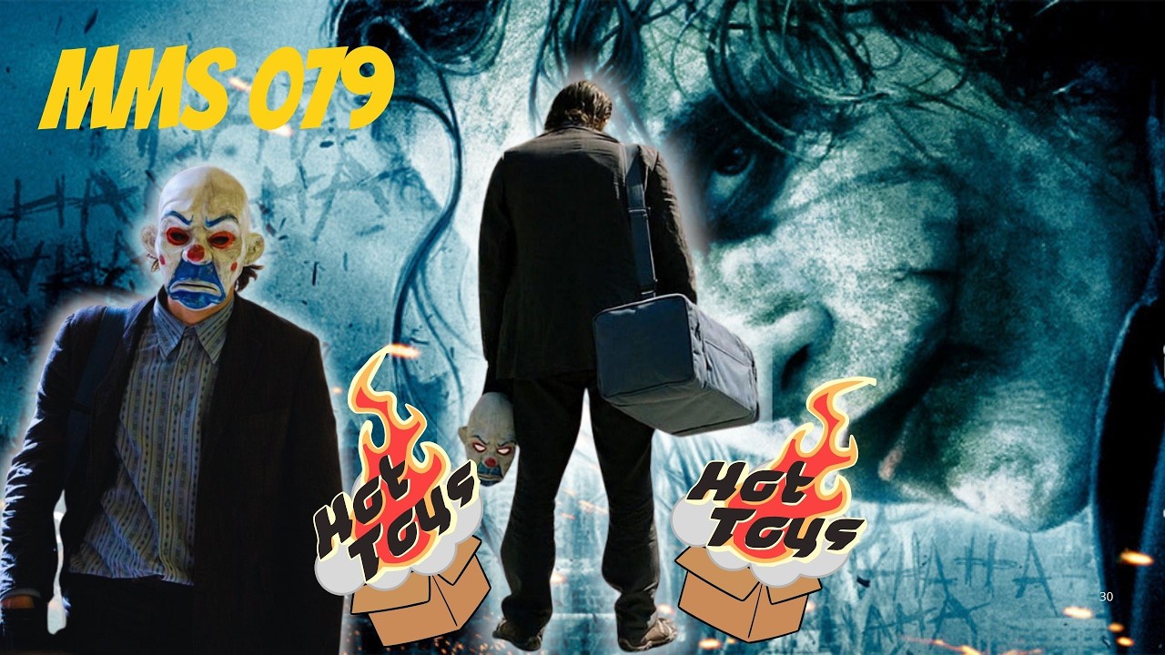¿Vale la pena el Hot Toys del Joker Bank Robber version MMS 079? Review Unboxing DC The Dark Knight