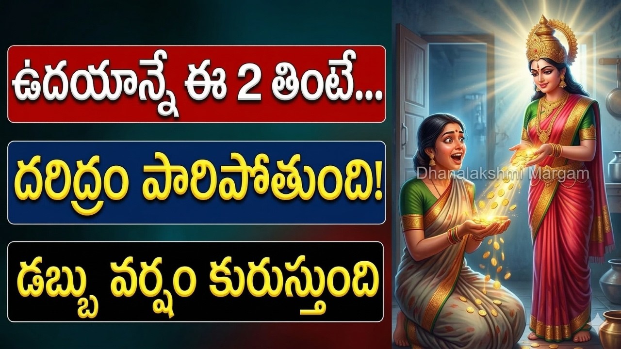 పరగడుపున ఈ 2 వస్తువులు తింటే చాలు... పట్టిన దరిద్రం పోయి లక్ష్మీదేవి పరుగెత్తుకు వస్తుంది!