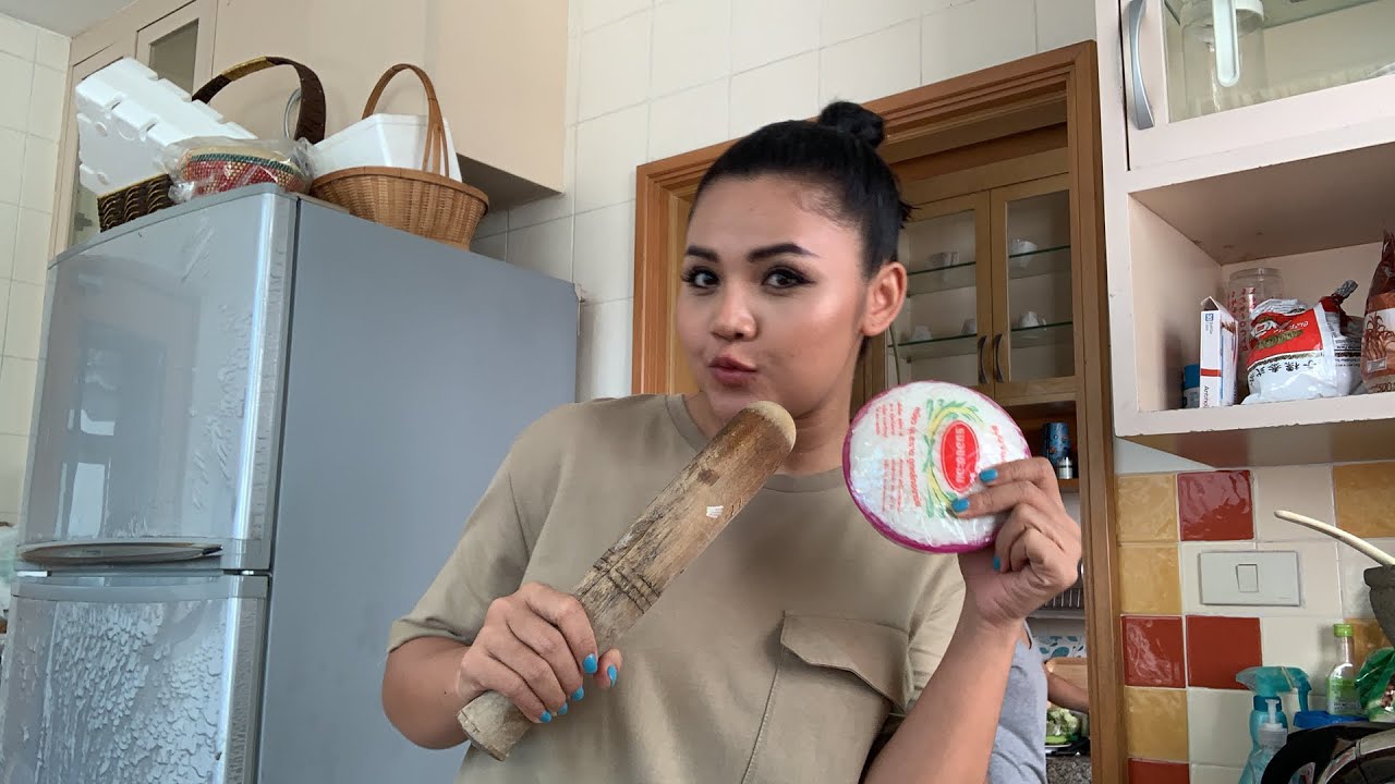 ทำส้มตำกินบ่ายๆแบบนี้ แซ่บแท้แน่นอน-ตั๊กแตน ชลดา