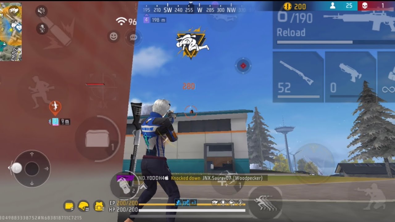 FREE FIRE TOURNAMENT HIGHLIGHTS || FT.YODDHA 🚀 IPHONE 15