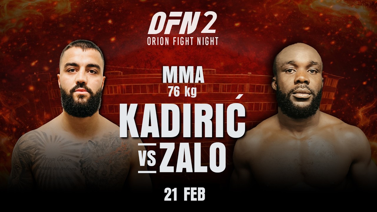 Leo Kadiric VS Gnamien Zalo | Orion Fight Night 2 | MMA Full Fight