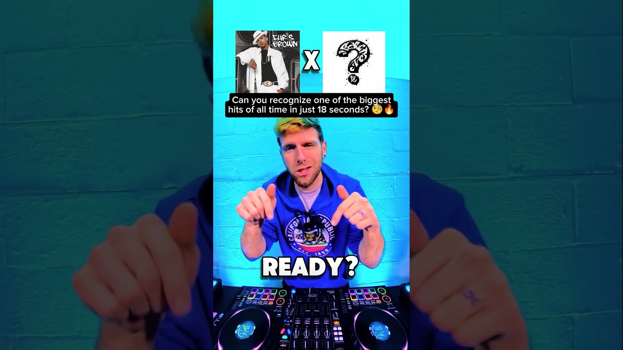 2 Iconic Tracks. 2 Decades. 1 Mashup. Can you name them both in 18 seconds? 🧐🔥