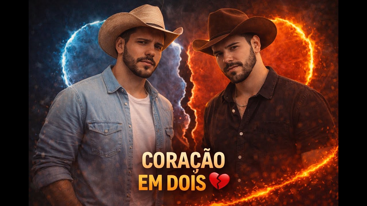 CORAÇÃO EM DOIS 💔🎻 | Saudade, Amor Inacabado e Dor Que Não Passa