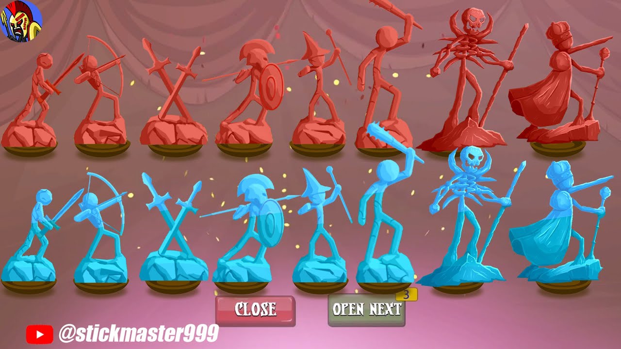 OPEN CHEST ALL STATUE UPDATE MAX 999 SKILL DESTROY ALL MAP INSANE | STICK WAR LEGACY | STICK MASTER
