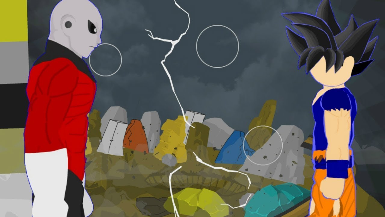 Goku UI Vs Jiren Stick Fight- JonaStick