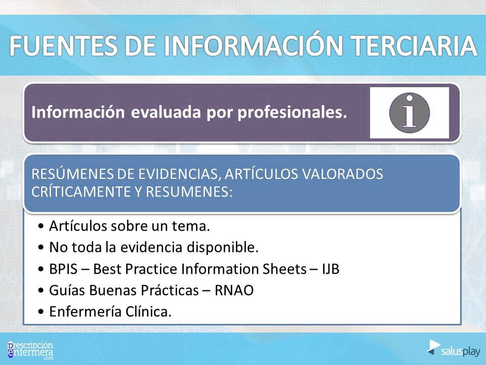 Localización de la Evidencia Científica
