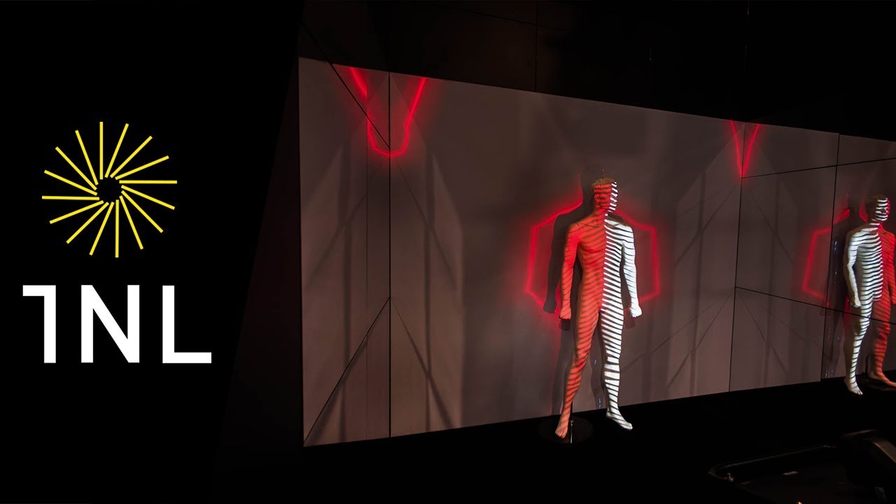 TNL // Projection Mapping // Video Mapping Mannequin Messe Trailer // 2017