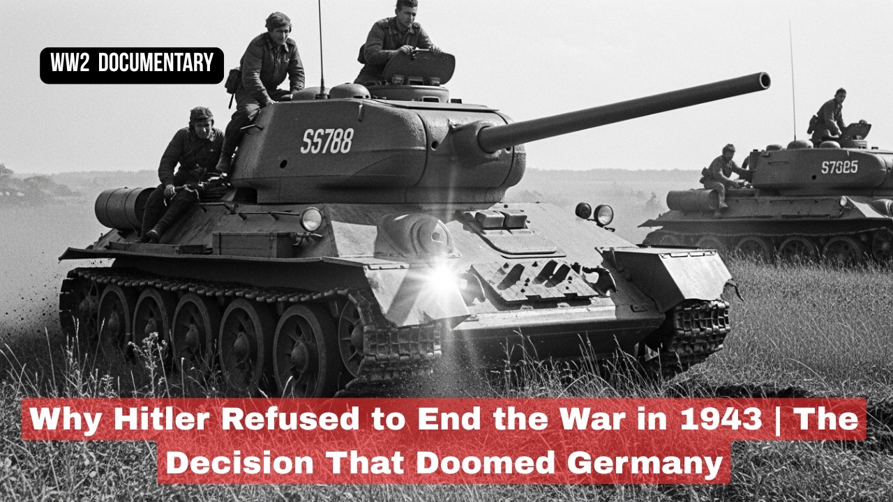 Why Hitler Refused to End the War in 1943 | The Decision That Doomed Germany