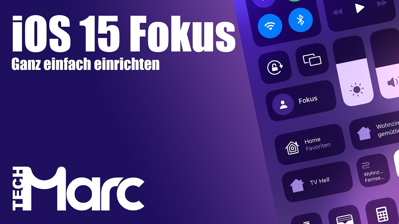 iOS 15 Fokus Funktion - Einrichtung ganz einfach erklärt! (Deutsch)