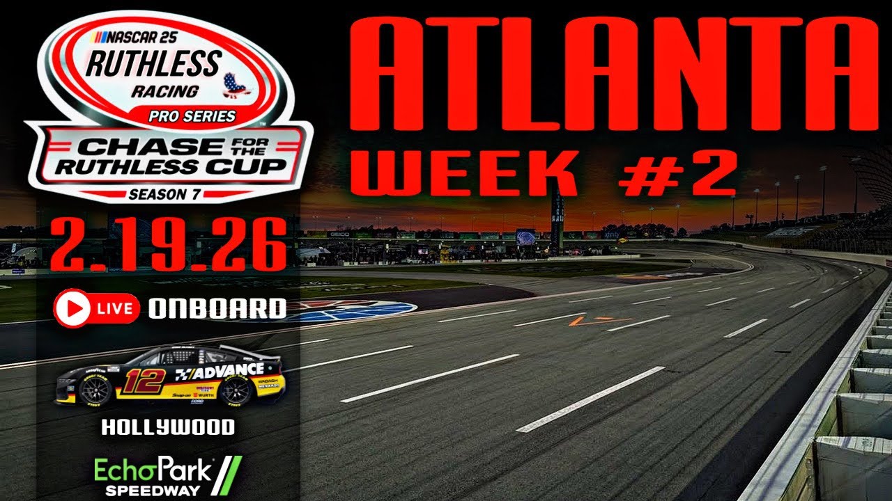 Ruthless Racing's NASCAR 25 Pro Series at Daytona Season 7