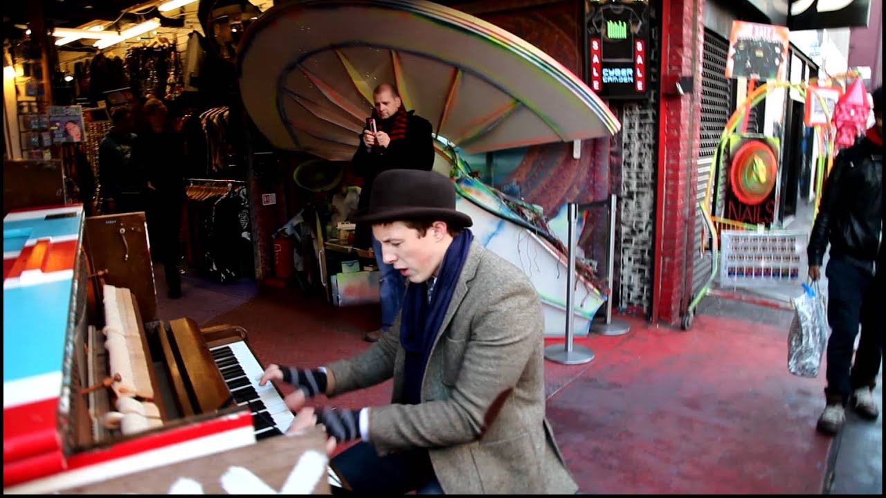 Breathtaking Stephen Ridley street performance in Camden Town. HD