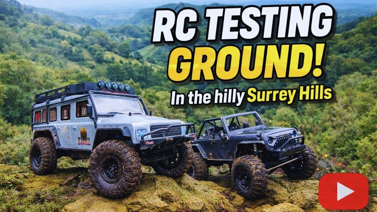 RC Testing Grounds | Leith Hill Quarry Trails 4K