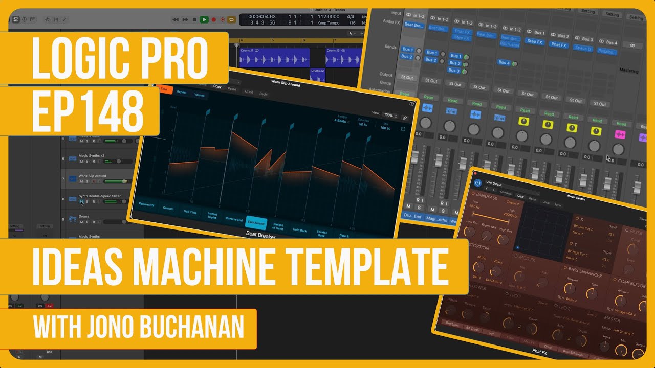 Logic Pro: How to Create an Ideas Machine Template