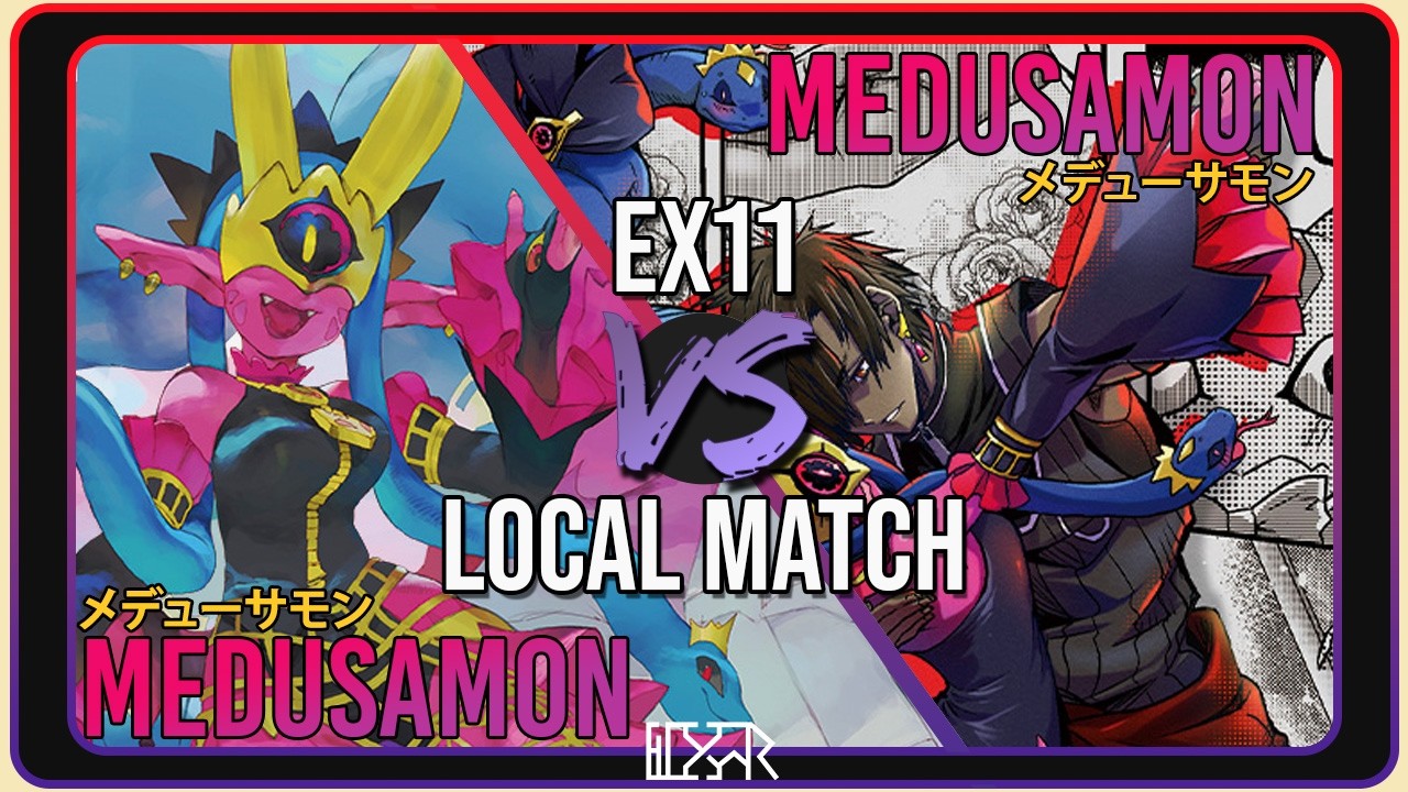 Медузамон против Медузамона [Локальный матч Digimon TCG EX11] Комментарии к матчу