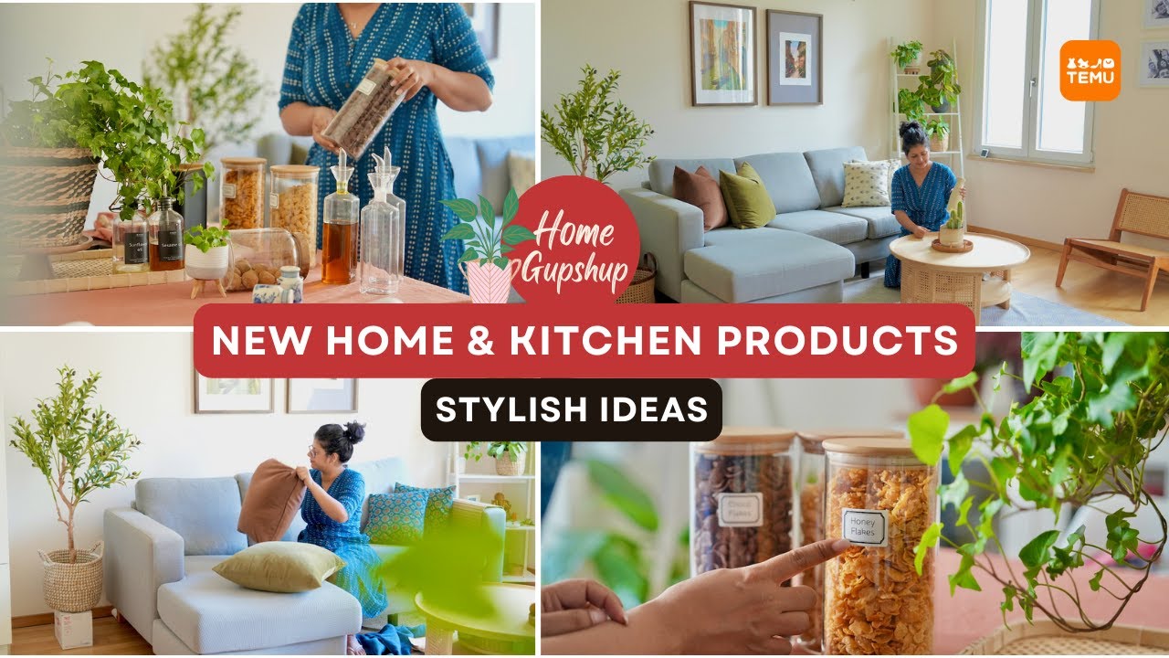 15 Stylish Home & Kitchen Products | Rented Home Products | MUST-TRY Today Temu Finds