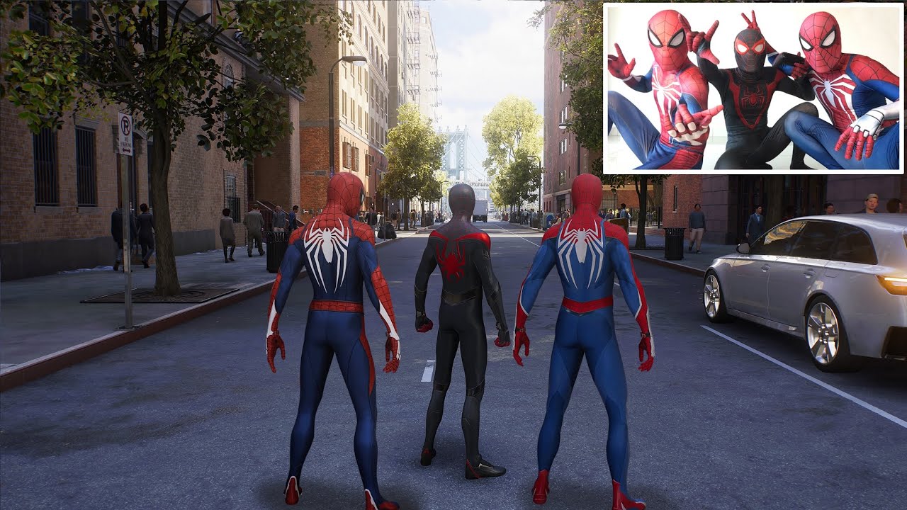 SPIDERMAN ACROSS INTO OTHERVERSE PLAYING SPIDERMAN 2 (FUNNY FREE ROAM GAMEPLAY)