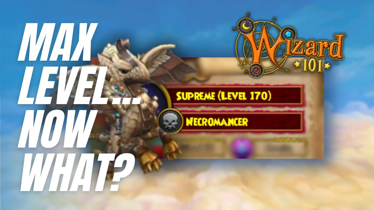 what happens when you reach LEVEL 170 in wizard101? thoughts and commentary!