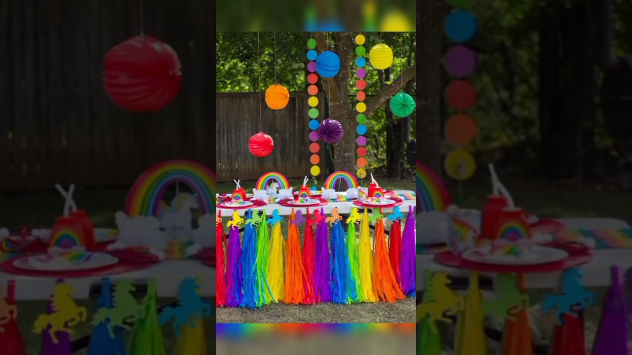 Holi Party Decoration Ideas 2023 #shorts #holi #party #decoration #ideas #decor #color #colorful