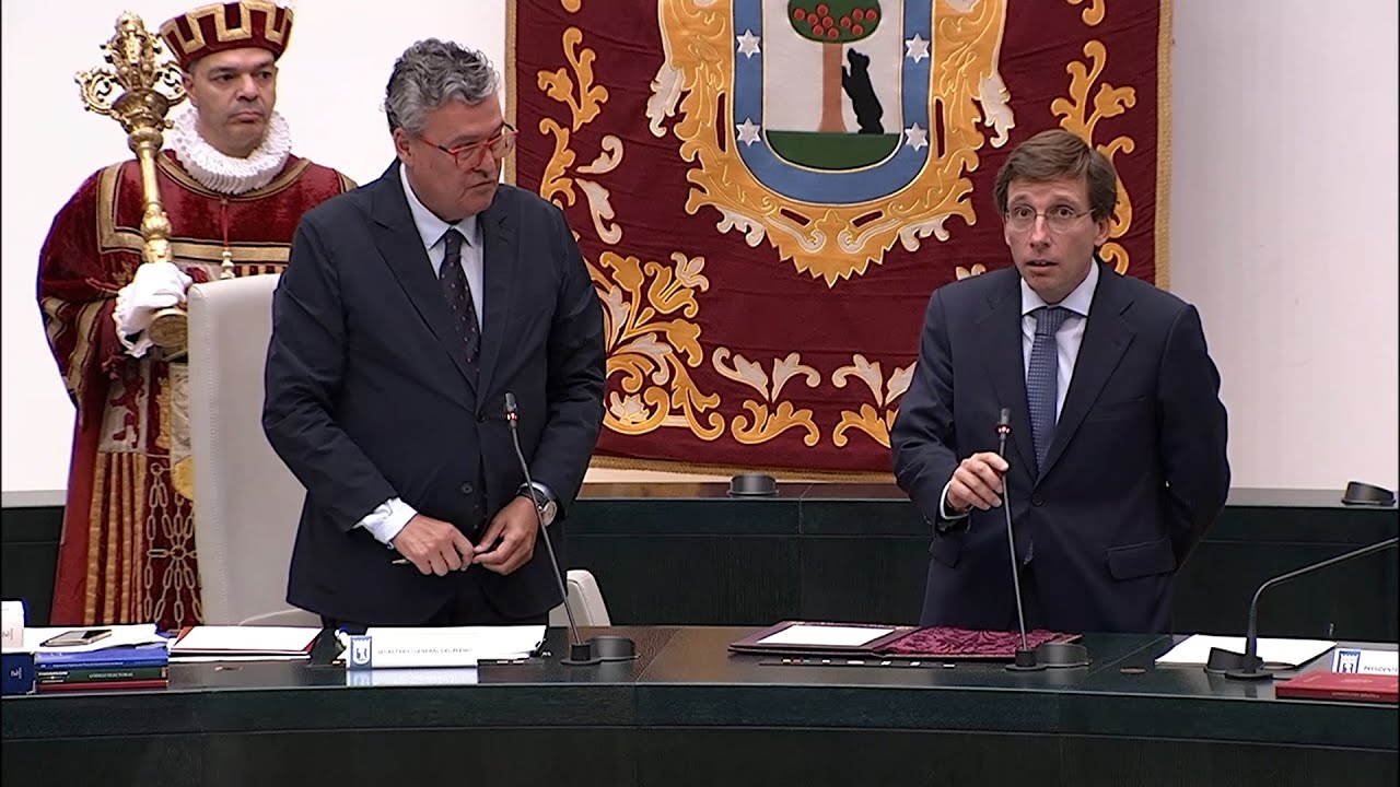 José Luis Martínez-Almeida, proclamado alcalde de Madrid con mayoría absoluta
