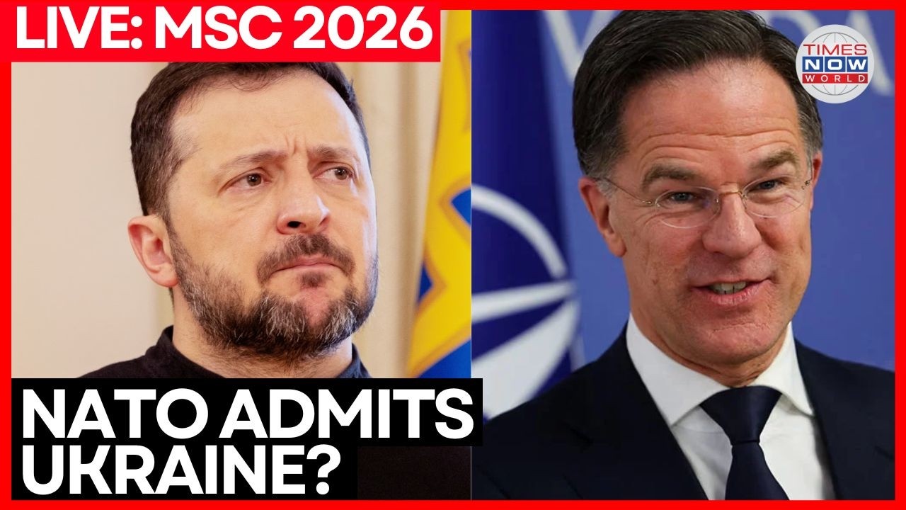 LIVE: Zelenskyy & NATO Chief Rutte | Munich Security Conference 2026