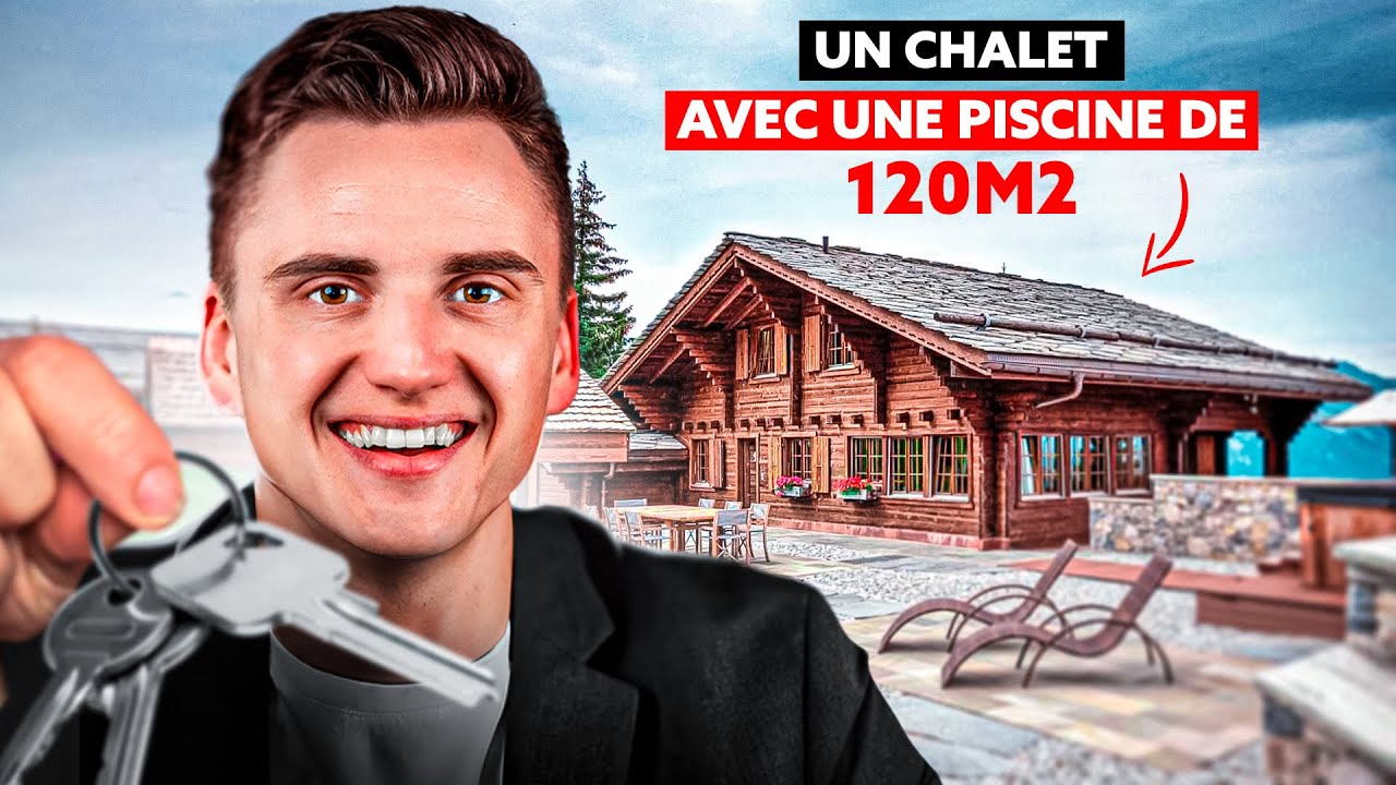Je t'emmène avec moi pour un tour d'un chalet de plus de 700 m2 en Suisse