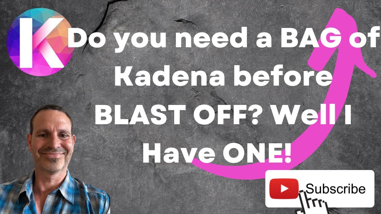 Kadena Crypto, I have a BAG of KDA Crypto just in case this happens with Kadena. Let's go!