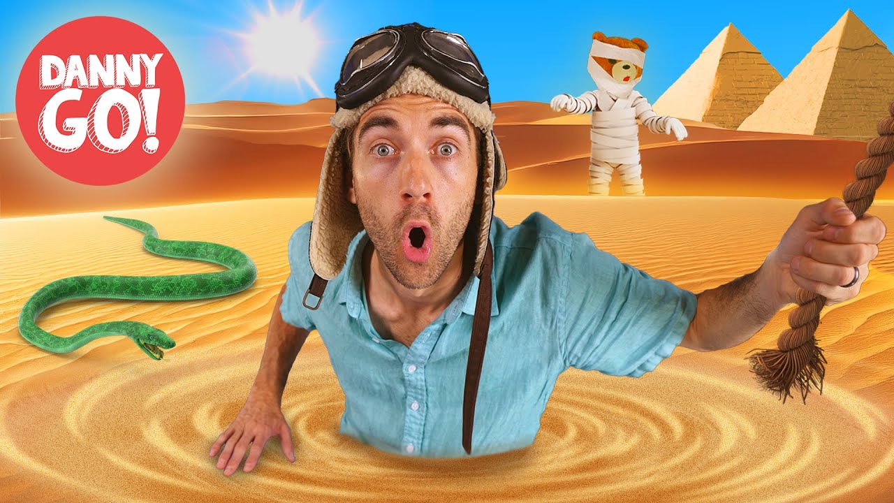 El Suelo Es Arenas Movedizas: Aventura Piramidal! 🐪🐍 | Piso es Lava | Danny Go! Canciones Para Ni&ntilde;os