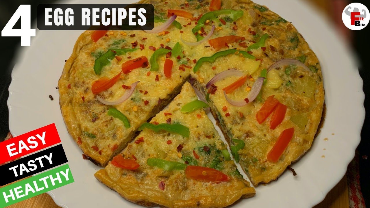4 Egg Recipes for Gym Diet | Quick and Healthy Egg Recipes | fit bite