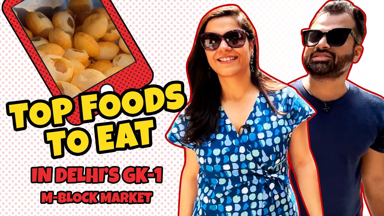 What To Eat In Delhi's GK-1 M-Block Market | NDTV Food Tasty Tales