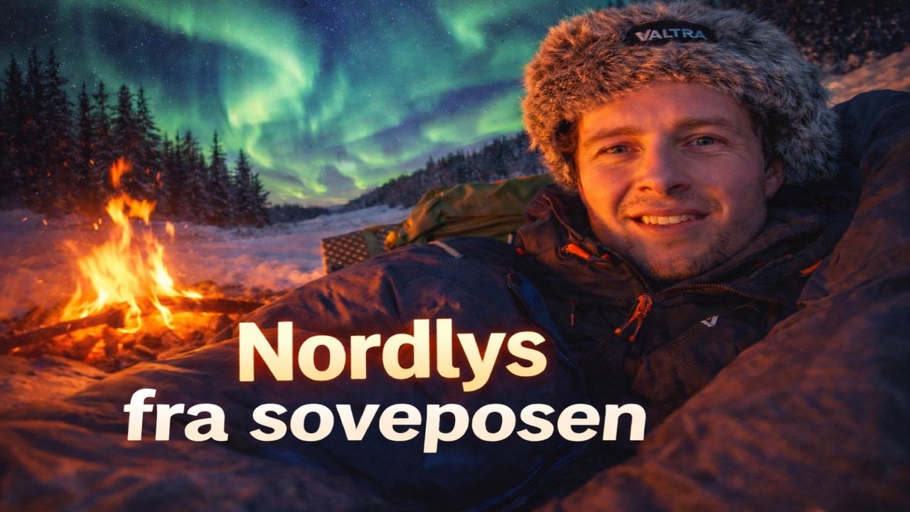Bli med på overnatting i vinterskogen ❄️