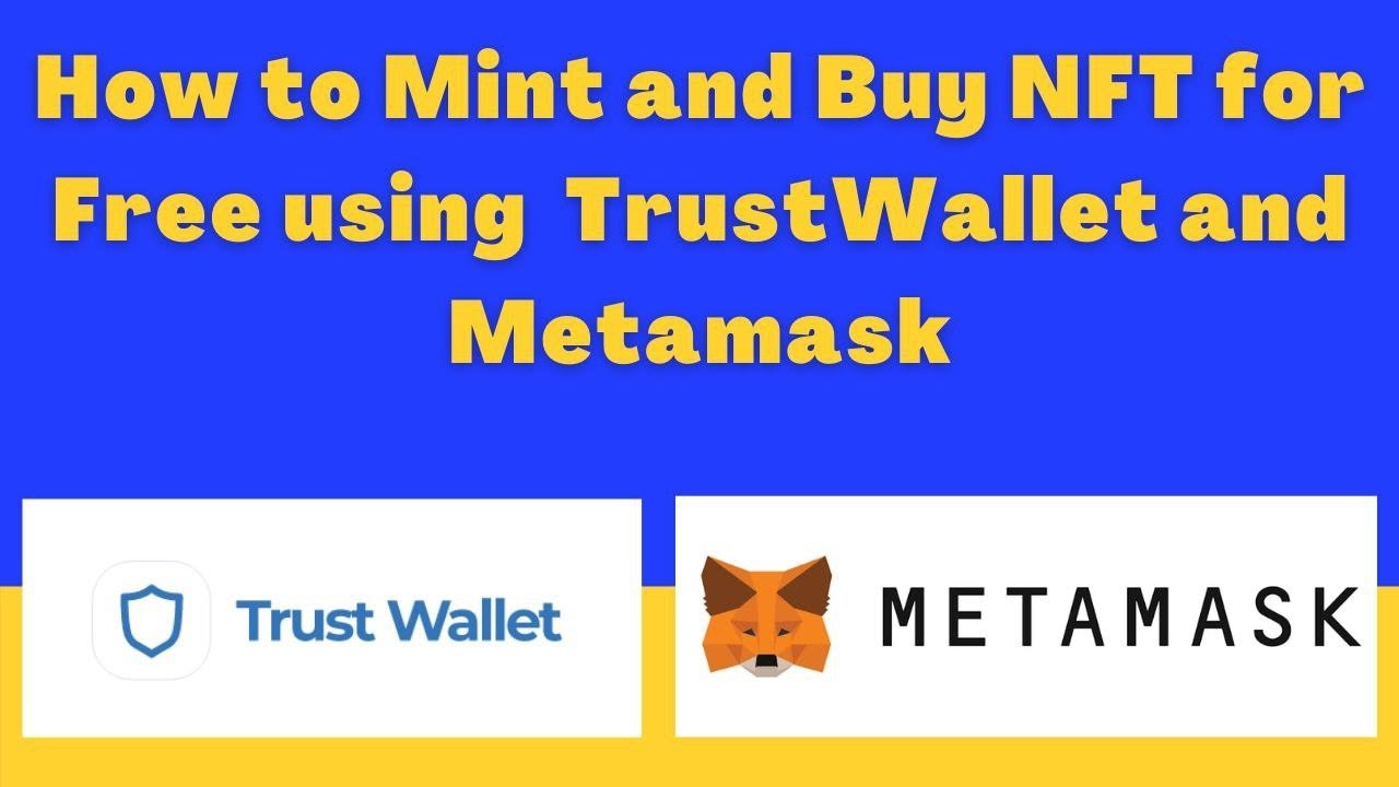 How to Mint and buy NFT for free on AirNFTs using Trustwallet