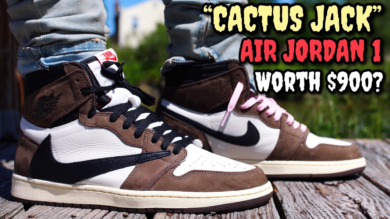 СТОЯТ ЛИ ТАКОЙ ШУМНОСТИ!? ОБЗОР КРОССОВОК TRAVIS SCOTT/CACTUS JACK AIR JORDAN 1 ON FEET! ВСЁ, ЧТО...
