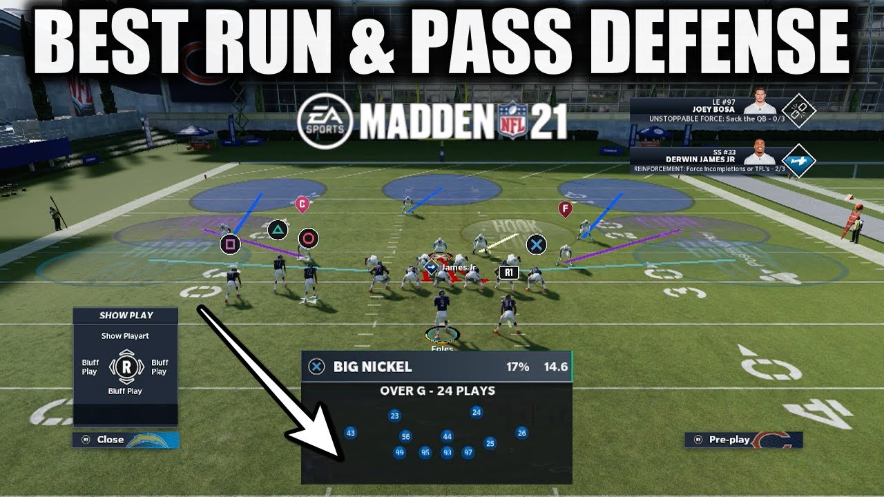 THE BEST PASS & RUN DEFENSE IN MADDEN 21! THIS EASY SETUP LOCKS DOWN ANY OFFENSE! MADDEN 21 TIPS