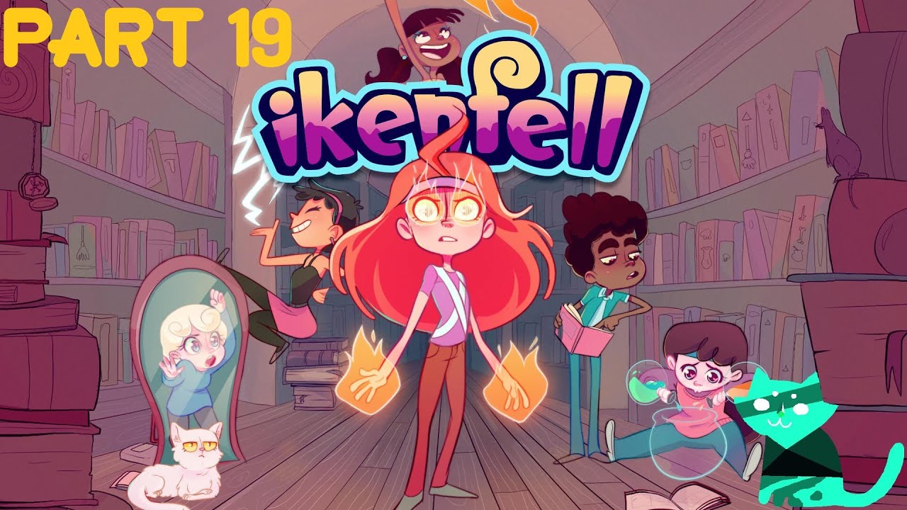 Minda Plays Ikenfell: Part 19 - Climbing the Spelltower